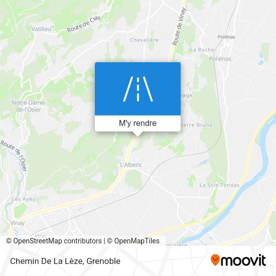 Chemin De La Lèze plan