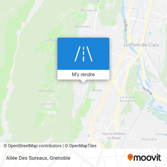 Allée Des Sureaux plan