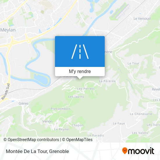 Montée De La Tour plan