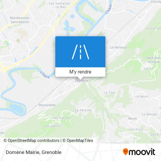 Domène Mairie plan