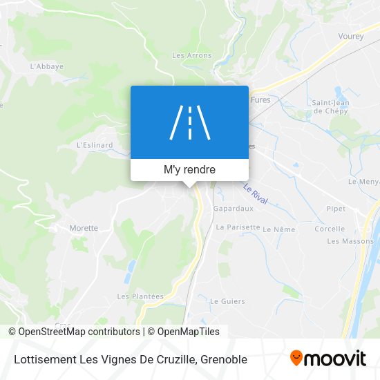 Lottisement Les Vignes De Cruzille plan