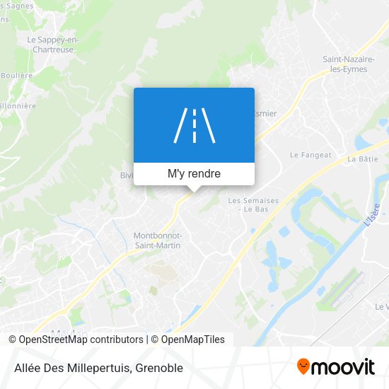Allée Des Millepertuis plan
