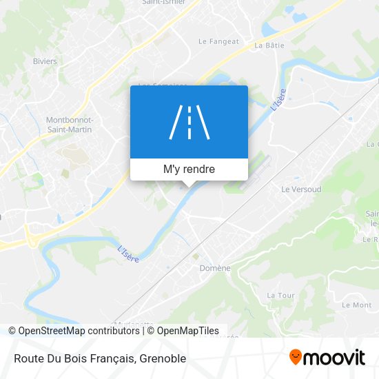 Route Du Bois Français plan