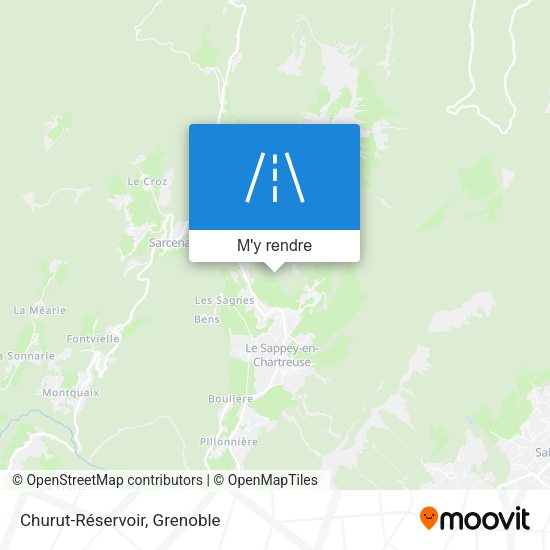 Churut-Réservoir plan