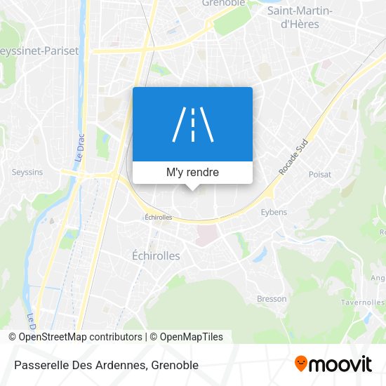 Passerelle Des Ardennes plan