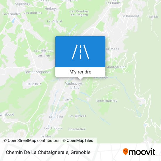 Chemin De La Châtaigneraie plan