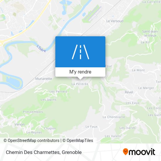 Chemin Des Charmettes plan