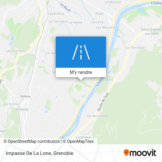 Impasse De La Lone plan