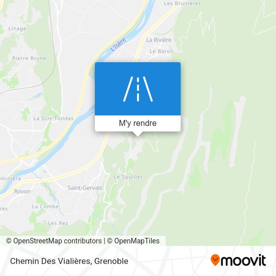 Chemin Des Vialières plan