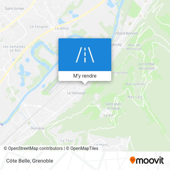 Côte Belle plan