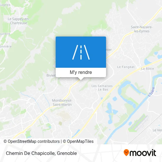 Chemin De Chapicolle plan