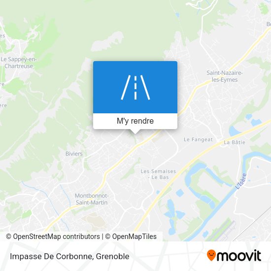 Impasse De Corbonne plan