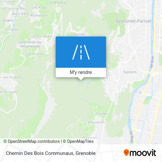 Chemin Des Bois Communaux plan