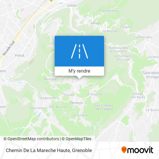 Chemin De La Mareche Haute plan