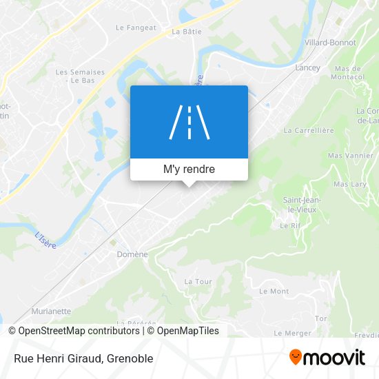 Rue Henri Giraud plan