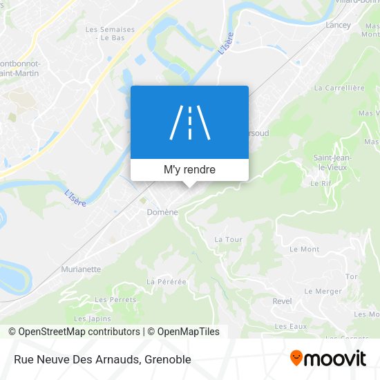 Rue Neuve Des Arnauds plan