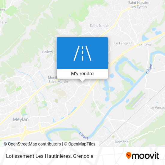 Lotissement Les Hautinières plan