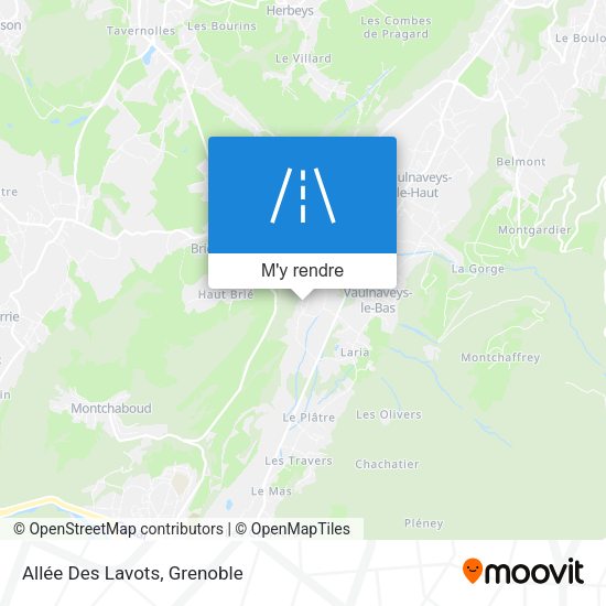 Allée Des Lavots plan