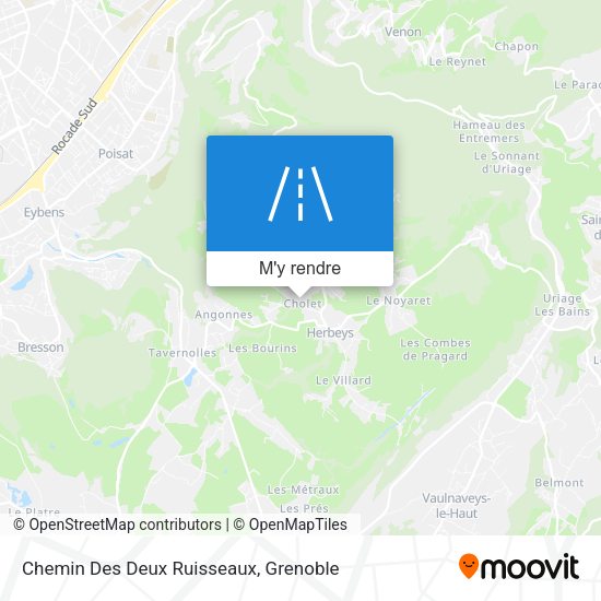 Chemin Des Deux Ruisseaux plan