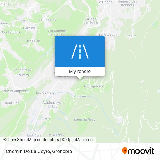 Chemin De La Ceyre plan