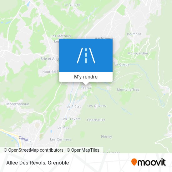 Allée Des Revols plan