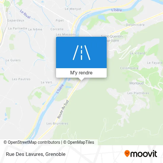 Rue Des Lavures plan