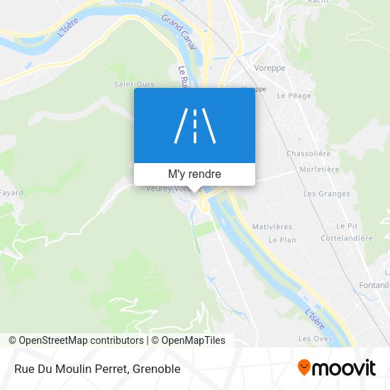 Rue Du Moulin Perret plan