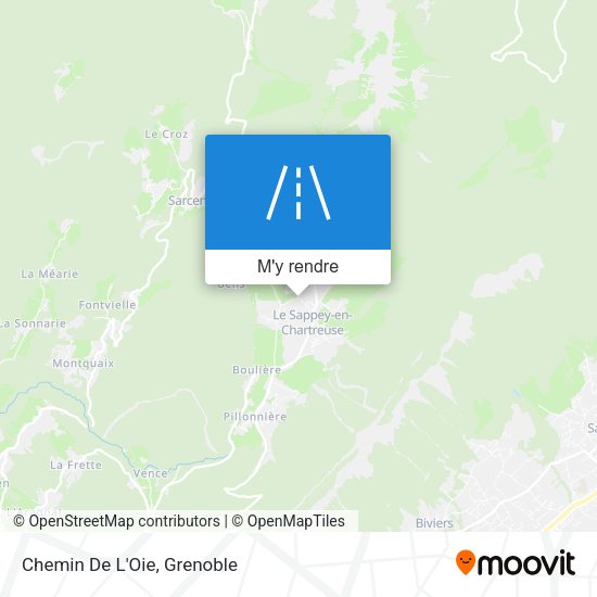Chemin De L'Oie plan