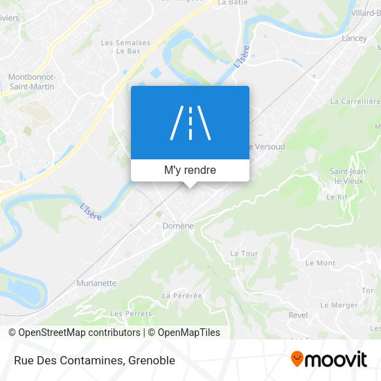 Rue Des Contamines plan