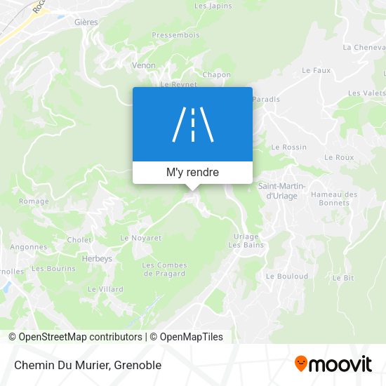 Chemin Du Murier plan