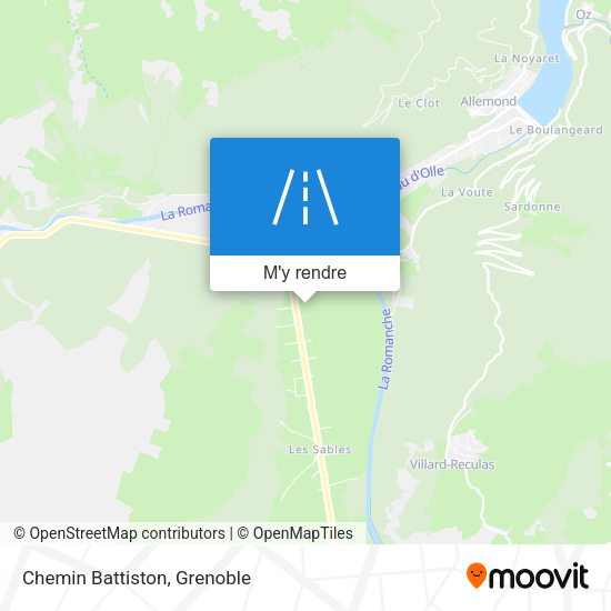 Chemin Battiston plan