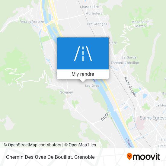 Chemin Des Oves De Bouillat plan