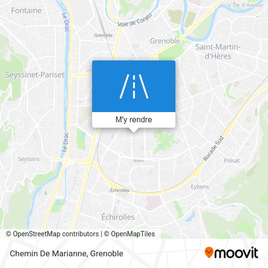 Chemin De Marianne plan