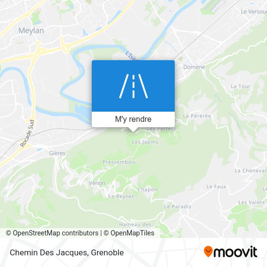 Chemin Des Jacques plan