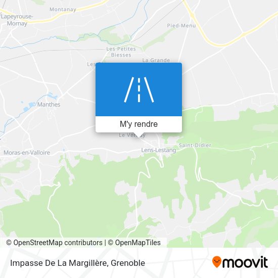 Impasse De La Margillère plan