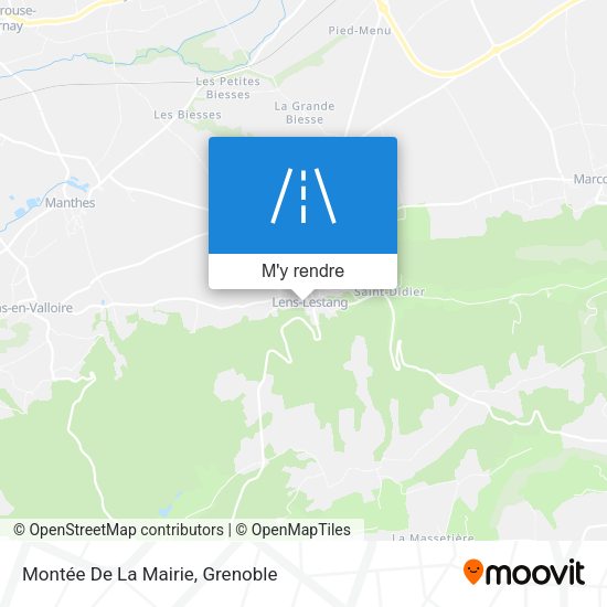 Montée De La Mairie plan