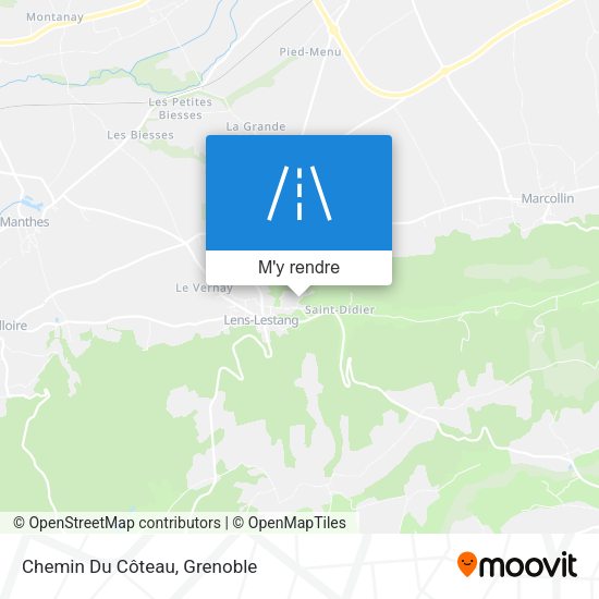 Chemin Du Côteau plan