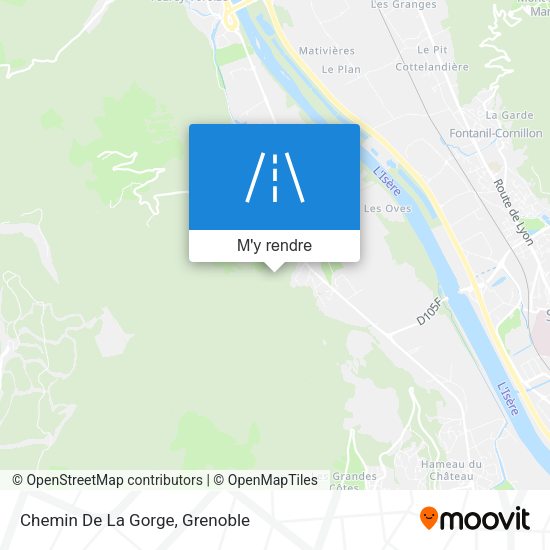 Chemin De La Gorge plan