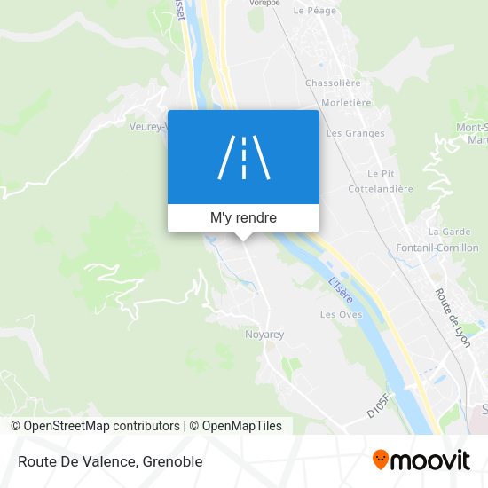 Route De Valence plan
