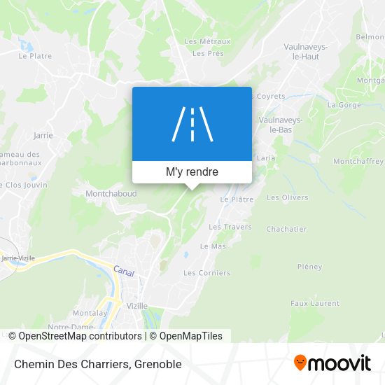 Chemin Des Charriers plan