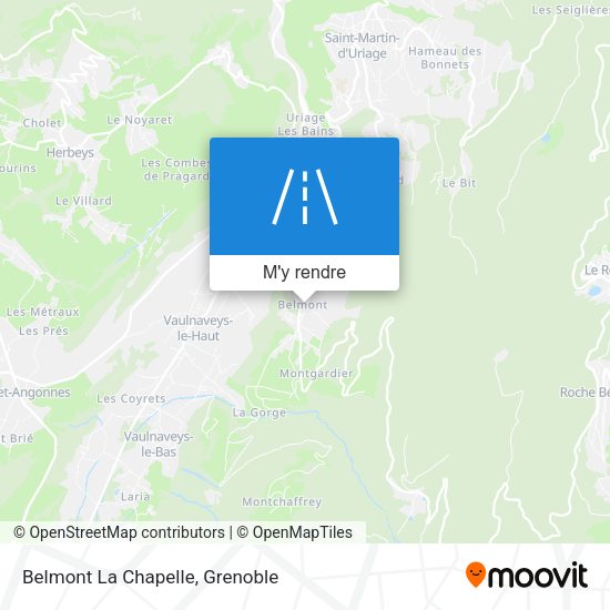 Belmont La Chapelle plan