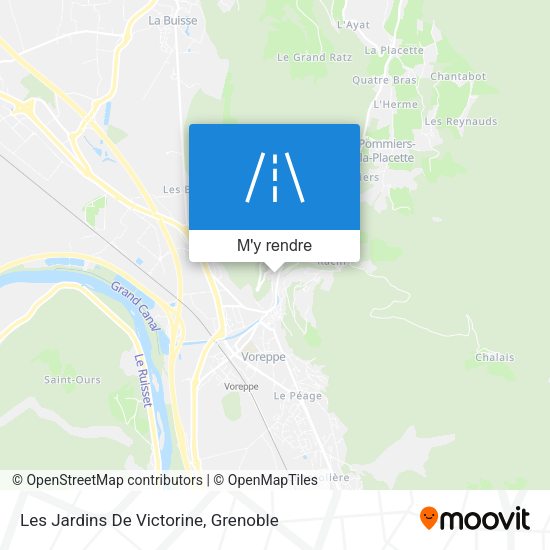 Les Jardins De Victorine plan