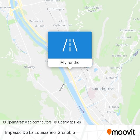 Impasse De La Louisianne plan
