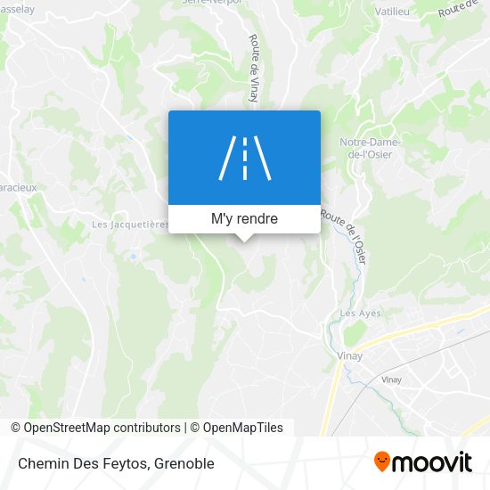 Chemin Des Feytos plan