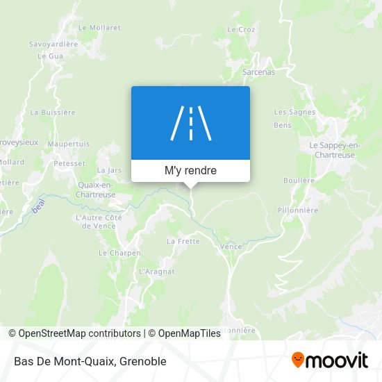 Bas De Mont-Quaix plan