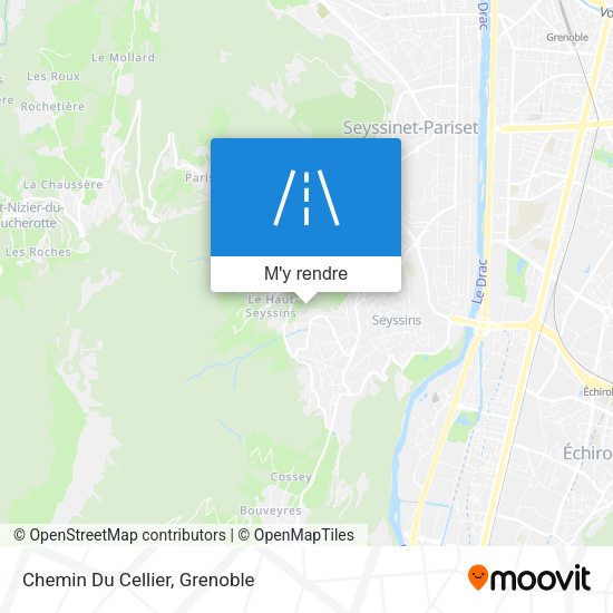Chemin Du Cellier plan