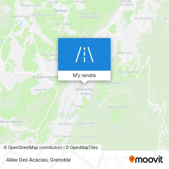 Allée Des Acacias plan