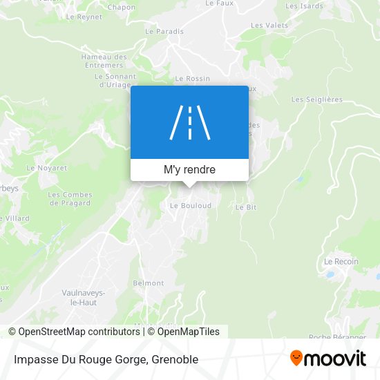 Impasse Du Rouge Gorge plan