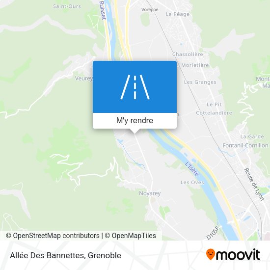 Allée Des Bannettes plan
