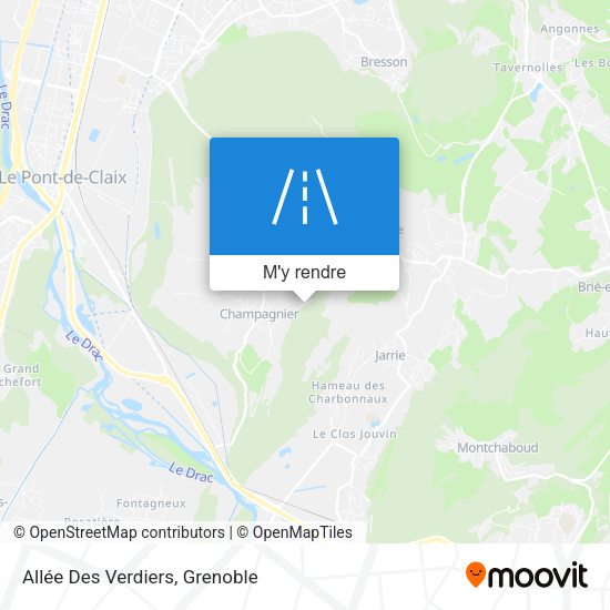 Allée Des Verdiers plan